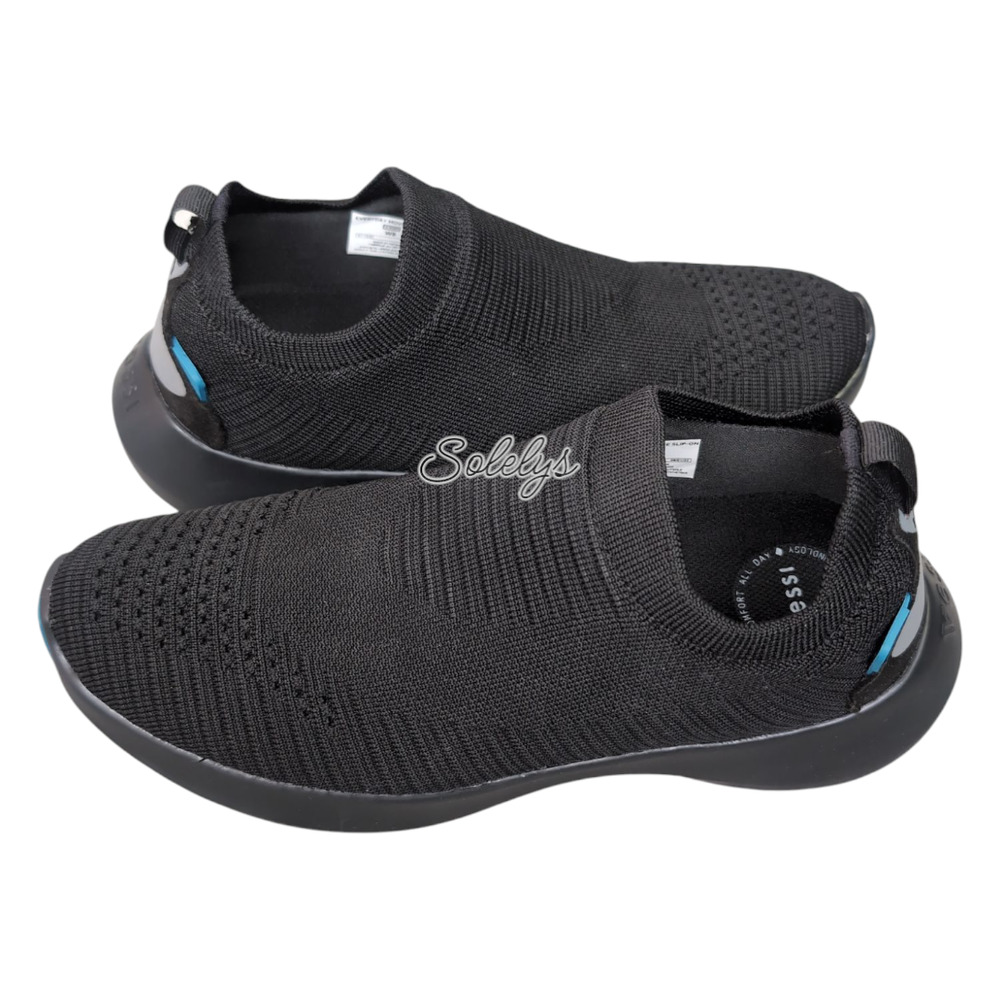 Vessi Black Slip-On Knit Athletic Shoes - Picture 13 of 13